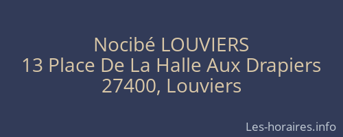 Nocibé LOUVIERS