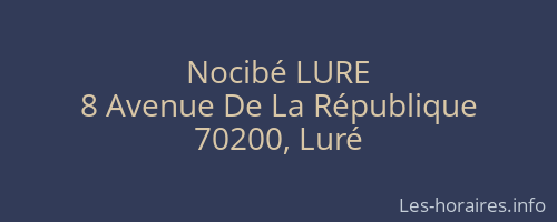 Nocibé LURE
