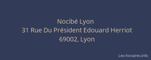 Nocibé Lyon