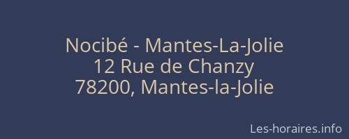 Nocibé - Mantes-La-Jolie