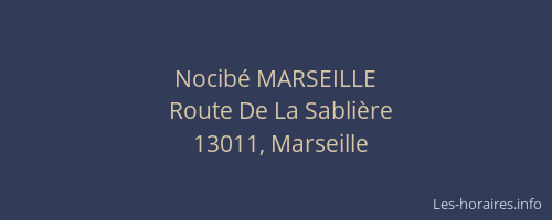Nocibé MARSEILLE