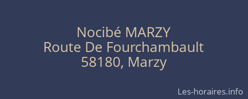Nocibé MARZY
