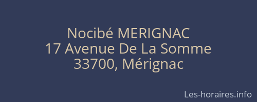 Nocibé MERIGNAC