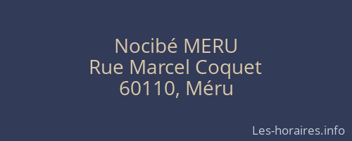 Nocibé MERU