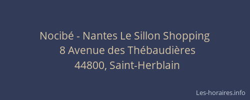Nocibé - Nantes Le Sillon Shopping