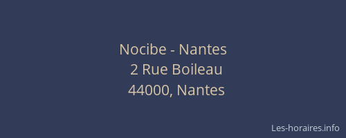 Nocibe - Nantes