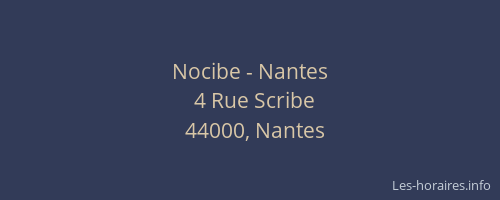 Nocibe - Nantes