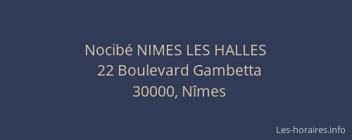 Nocibé NIMES LES HALLES