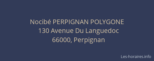 Nocibé PERPIGNAN POLYGONE