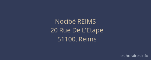Nocibé REIMS