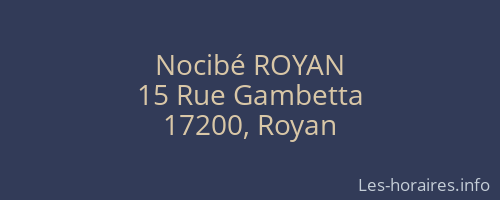 Nocibé ROYAN