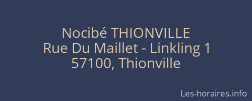 Nocibé THIONVILLE
