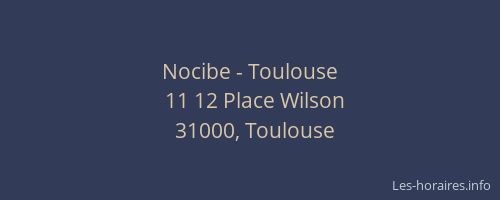 Nocibe - Toulouse
