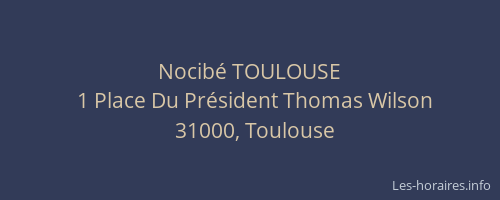 Nocibé TOULOUSE