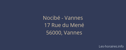 Nocibé - Vannes
