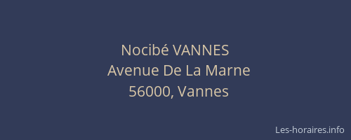 Nocibé VANNES