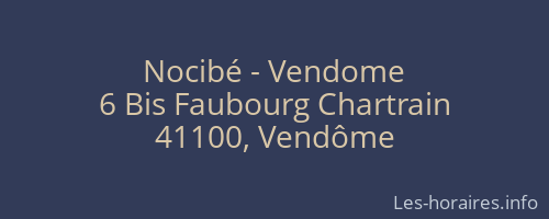 Nocibé - Vendome