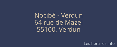Nocibé - Verdun