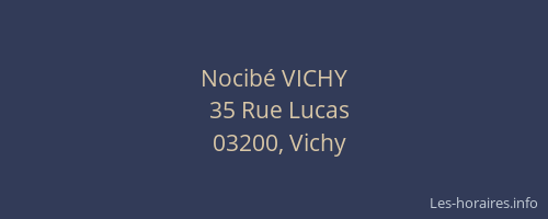Nocibé VICHY