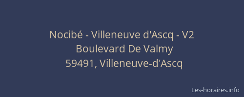 Nocibé - Villeneuve d'Ascq - V2