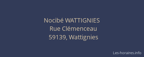 Nocibé WATTIGNIES