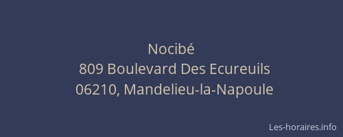 Nocibé