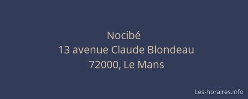 Nocibé