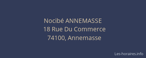 Nocibé ANNEMASSE