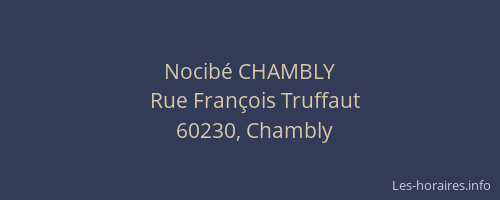 Nocibé CHAMBLY