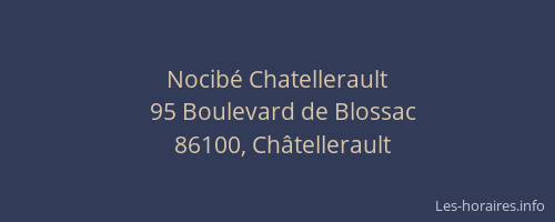 Nocibé Chatellerault