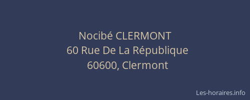 Nocibé CLERMONT