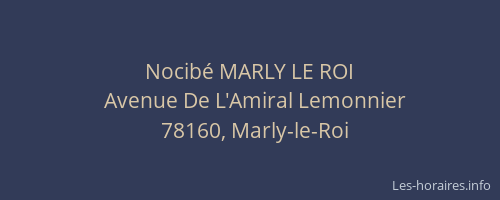 Nocibé MARLY LE ROI