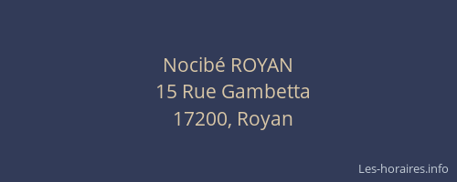Nocibé ROYAN