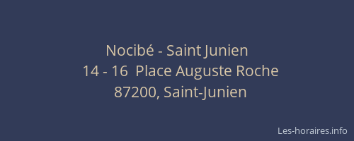 Nocibé - Saint Junien