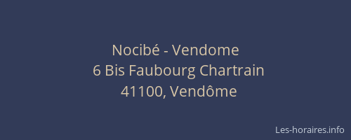 Nocib&eacute; - Vendome