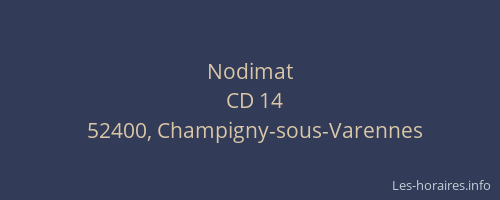 Nodimat