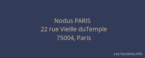 Nodus PARIS