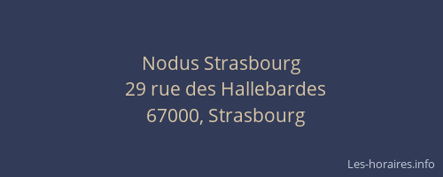 Nodus Strasbourg