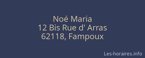 Noé Maria