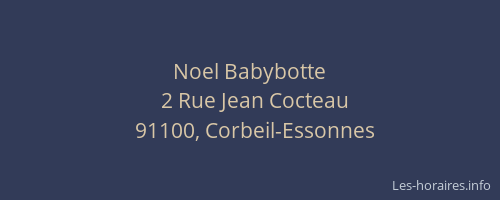 Noel Babybotte