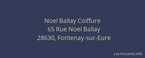 Noel Ballay Coiffure