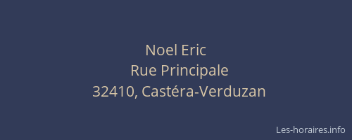Noel Eric