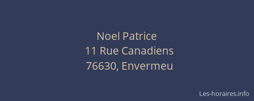 Noel Patrice