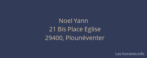 Noel Yann