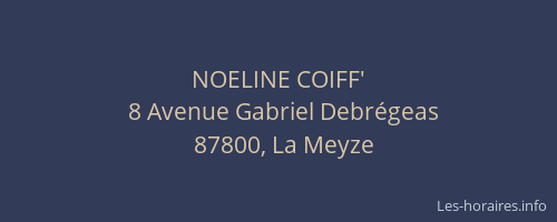 NOELINE COIFF'