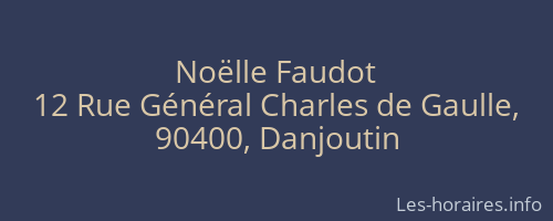 Noëlle Faudot
