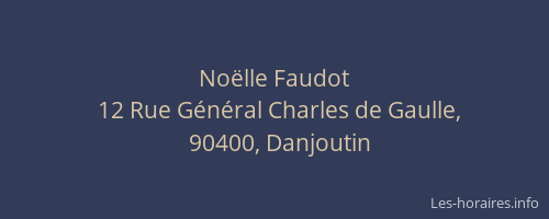 Noëlle Faudot