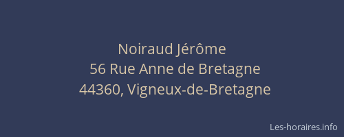 Noiraud Jérôme
