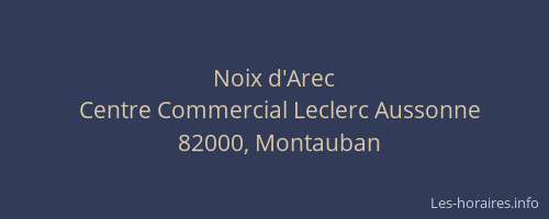 Noix d'Arec