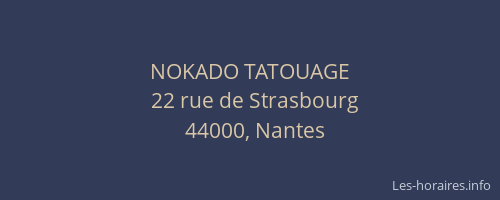 NOKADO TATOUAGE